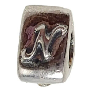 Tara’s Diary Initial N Bead Made in Ireland Sterling NOS Celtic Trinity Knot
